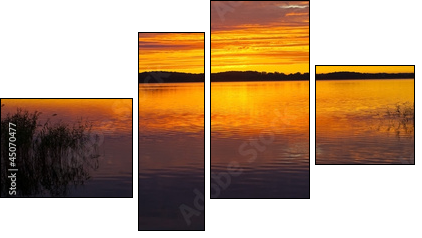 Mazury_001  - Obraz czteroczęściowy, Fortyk