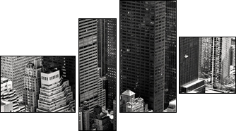 Manhattan, New York City. USA.  - Obraz czteroczęściowy, Fortyk