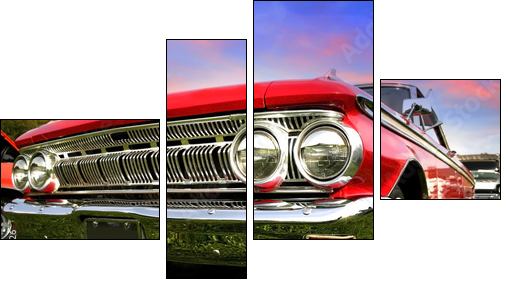 Muscle Car – klasyka potęgi silnika
 - Obraz czteroczęściowy, Fortyk
