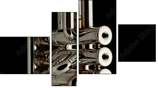 Part of trumpet  - Obraz czteroczęściowy, Fortyk
