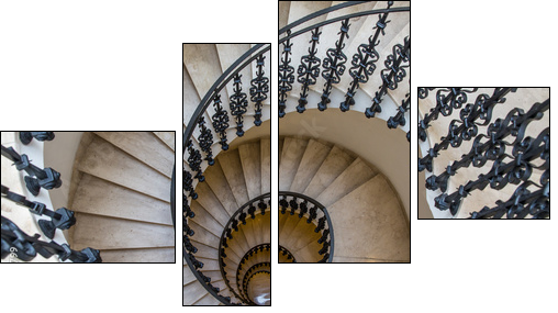 Wendeltreppe  - Obraz czteroczęściowy, Fortyk