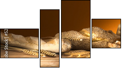 Bread  - Obraz czteroczęściowy, Fortyk