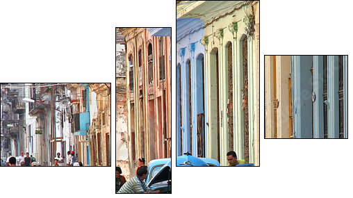 Hawana w pełnym kolorze
 - Obraz czteroczęściowy, Fortyk