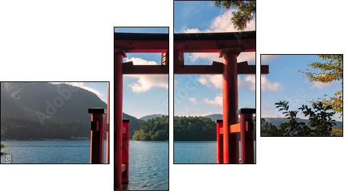 Torii Gate  - Obraz czteroczęściowy, Fortyk