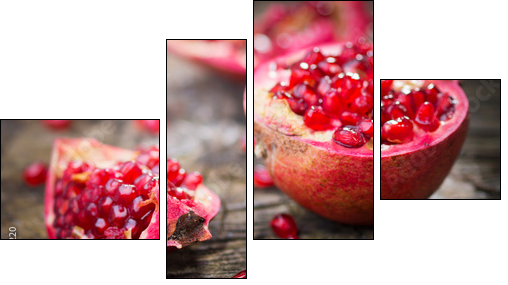 Pomegranate  - Obraz czteroczęściowy, Fortyk