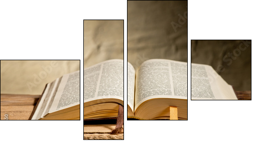 Bible  - Obraz czteroczęściowy, Fortyk