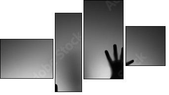 Ghosts Hand  - Obraz czteroczęściowy, Fortyk