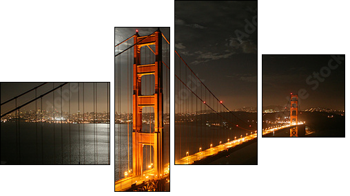 Golden Gate – pomost do sukcesu
 - Obraz czteroczęściowy, Fortyk