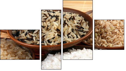 Ryż dziki, ryż biały – azjatyckie smaki
 - Obraz czteroczęściowy, Fortyk