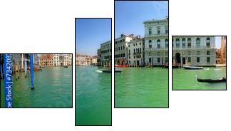 Urokliwa Wenecja okiem Gondoliera
 - Obraz czteroczęściowy, Fortyk