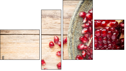 Pomegranate.  - Obraz czteroczęściowy, Fortyk