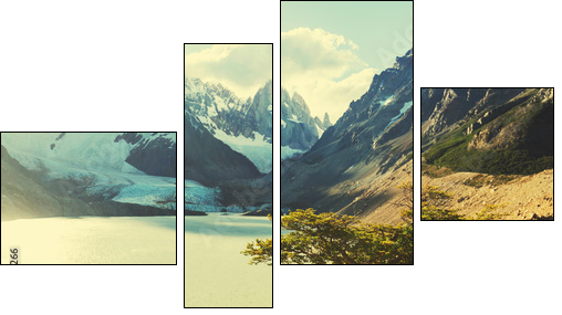 Cerro Torre  - Obraz czteroczęściowy, Fortyk