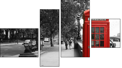 Budka telefoniczna – londyński łącznik
 - Obraz czteroczęściowy, Fortyk