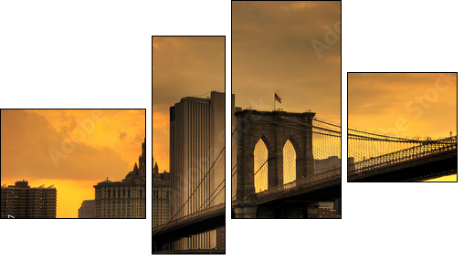 Brooklyn – most zachodzącego słońca
 - Obraz czteroczęściowy, Fortyk