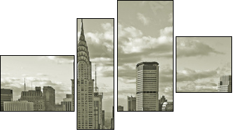 Monumentalny Manhattan
 - Obraz czteroczęściowy, Fortyk