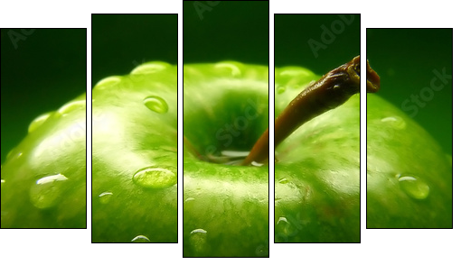 Zielone jabłuszko – aromat natury
 - Obraz pięcioczęściowy, Pentaptyk