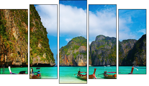 Tajlandia – egzotyczny raj w kolorze
 - Obraz pięcioczęściowy, Pentaptyk