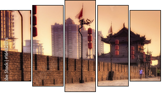 Chiny – architektura Azji
 - Obraz pięcioczęściowy, Pentaptyk
