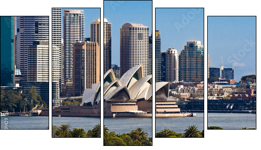 Sydney – opera z miastem w tle
 - Obraz pięcioczęściowy, Pentaptyk