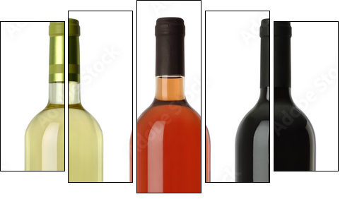 Kolorowe alkohole
 - Obraz pięcioczęściowy, Pentaptyk