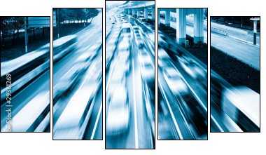Autostrada Megacity
 - Obraz pięcioczęściowy, Pentaptyk