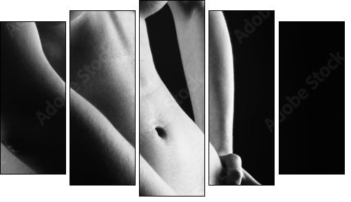 SensualitÃ©  - Obraz pięcioczęściowy, Pentaptyk