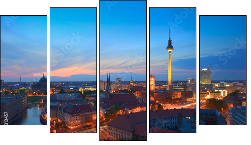 Berlin – nastrojowa stolica u skraju nocy
 - Obraz pięcioczęściowy, Pentaptyk