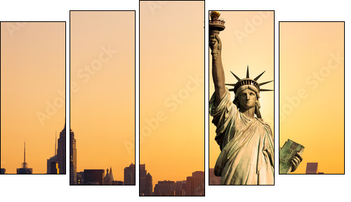 Statua Wolności – nowojorski symbol
 - Obraz pięcioczęściowy, Pentaptyk