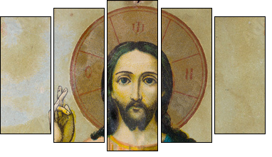 Icon  - Obraz pięcioczęściowy, Pentaptyk