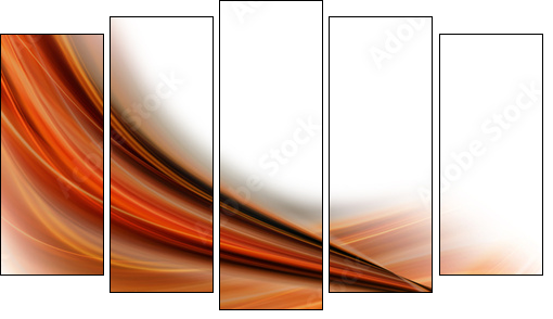 abstract elegant background design with space for your text  - Obraz pięcioczęściowy, Pentaptyk