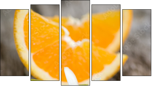 OrangenblÃ¼te  - Obraz pięcioczęściowy, Pentaptyk