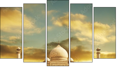 Tadż Mahal – pozdrowienia z pałacu miłości
 - Obraz pięcioczęściowy, Pentaptyk