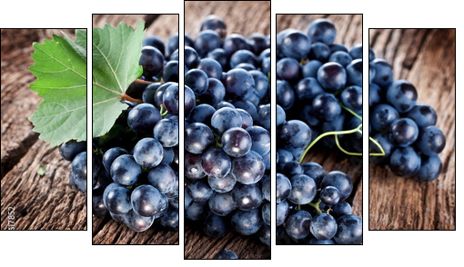 Grapes  - Obraz pięcioczęściowy, Pentaptyk