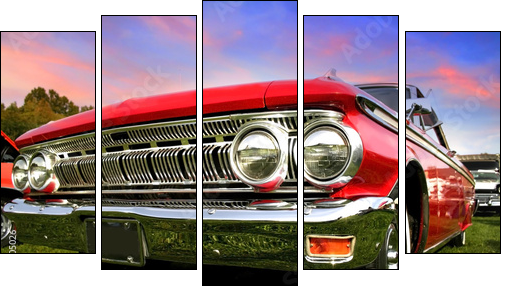 Muscle Car – klasyka potęgi silnika
 - Obraz pięcioczęściowy, Pentaptyk