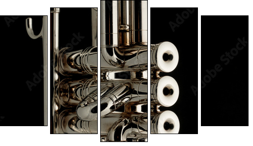 Part of trumpet  - Obraz pięcioczęściowy, Pentaptyk