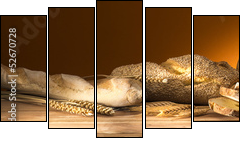 Bread  - Obraz pięcioczęściowy, Pentaptyk