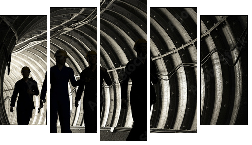 miners  - Obraz pięcioczęściowy, Pentaptyk