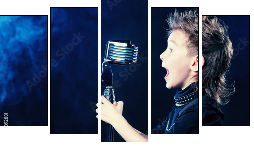 school of music  - Obraz pięcioczęściowy, Pentaptyk
