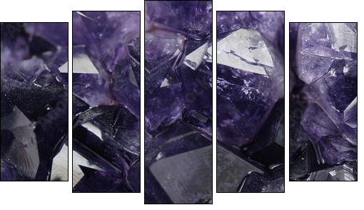 Amethyst  - Obraz pięcioczęściowy, Pentaptyk