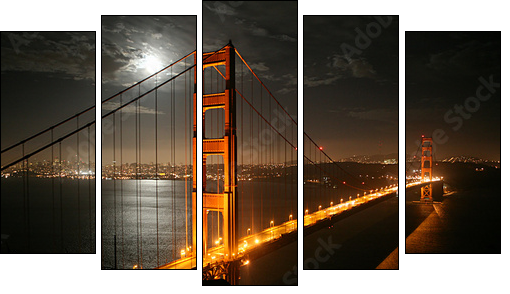 Golden Gate – pomost do sukcesu
 - Obraz pięcioczęściowy, Pentaptyk