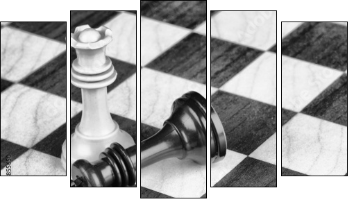 Chess  - Obraz pięcioczęściowy, Pentaptyk