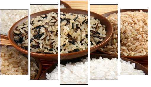 Ryż dziki, ryż biały – azjatyckie smaki
 - Obraz pięcioczęściowy, Pentaptyk