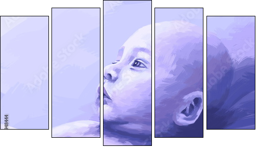 Child  - Obraz pięcioczęściowy, Pentaptyk