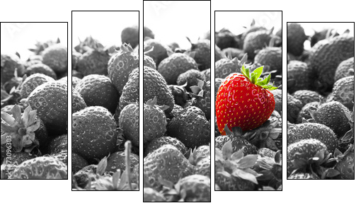 Business Advertising. Stand Out. Business concept.  - Obraz pięcioczęściowy, Pentaptyk