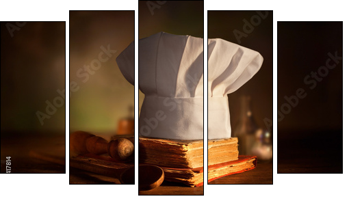 capello da cuoco  - Obraz pięcioczęściowy, Pentaptyk