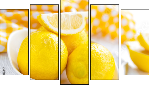 Lemons  - Obraz pięcioczęściowy, Pentaptyk
