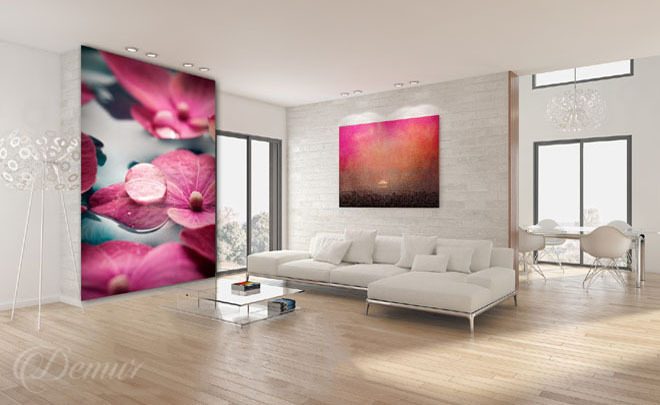 Poranna-rosa-kwiaty-fototapety-demur
