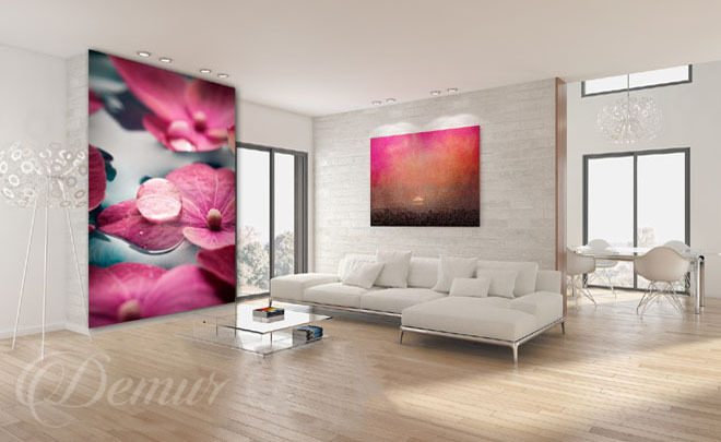 Poranna-rosa-kwiaty-fototapety-demur
